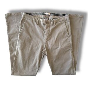 Luca Faloni Summer Chinos Made In Italy Tan Cotton Blend Sz 30 X 31